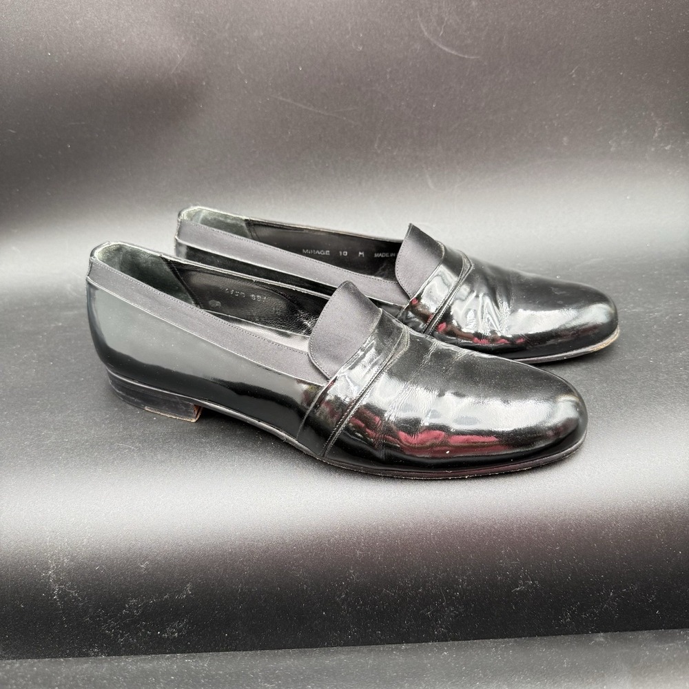 Mezlan Mirage Tuxedo Loafers Dress Shoes Mens Size 10  Vero Couio Made Spain